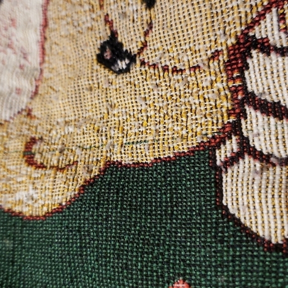 Vintage Set of 3 Decorative Pillow Cases Tapestry Christmas Bears Santa… - Picture 13 of 15